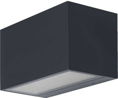 14W LED sieninis lauko šviestuvas SMART+ BRICK, tamsiai pilkas, 3000K, dimeriuojamas, IP44