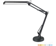 14W LED stalo šviestuvas TENUIX, juodas, 3000/4000/6000K