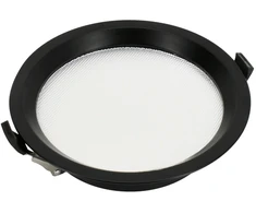 15-21W LED įleidžiamas šviestuvas CALED, juodas, 3000/4000/5000K, IP44
