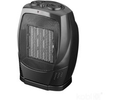 1500W ventiliatorius - šildytuvas RIN, juodas