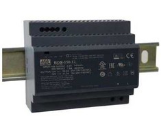 150W impulsinis maitinimo šaltinis MEAN WELL, 24V, 6.25A, tvirtinamas ant DIN bėgelio
