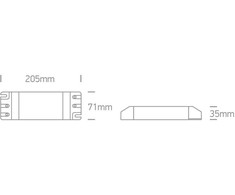 150W LED maitinimo šaltinis, 89150V