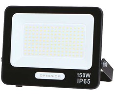 150W LED prožektorius, juodas, 6000K