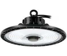 Bemko 150W LED UFO šviestuvas PARIT, juodas, 4000K, IP65