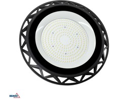 Bemko 150W LED UFO šviestuvas VOYAGER, juodas, 6000K, IP65
