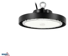 Bemko 150W LED UFO šviestuvas VOYAGER, juodas, 4000K, IP65, 120°
