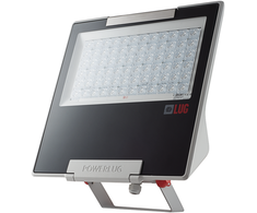 155W LED prožektorius POWERLUG, pilku korpusu, 4000K, IP65