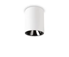 Lubinis šviestuvas Ideal Lux 15W ceiling lamp with 1 light NITRO, 3000K, juodas