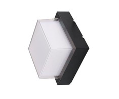 15W LED fasado šviestuvas OPTONICA, juodas, 3000K