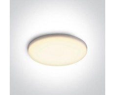 15W LED įleidžiamas šviestuvas, baltas, 3000K, 10115CF/W