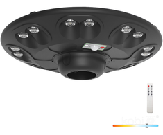 15W LED gatvės šviestuvas su saulės baterija LUVIA, juodas, 6500K, su judesio davikliu, IP54