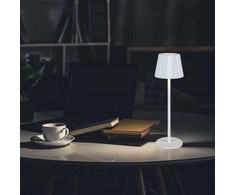 V-tac 1,5W LED įkraunamas stalo šviestuvas, baltas, 3000-6000K, dimeriuojamas