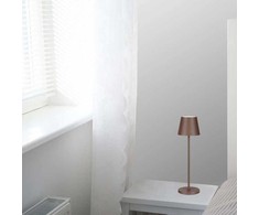 V-tac 1,5W LED įkraunamas stalo šviestuvas, rūdžių sp., 3000K, dimeriuojamas, IP54