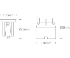 15W LED įleidžiamas į žemę šviestuvas, nerūdijančio plieno sp., 3000K, 69054/W