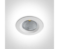 15W LED įleidžiamas šviestuvas, baltas, 3000K, 10115CA/W/W