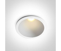 15W LED įleidžiamas šviestuvas, baltas, 3000/4000/5000K, 50°, 10115D/W/V