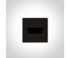 1,5W LED įleidžiamas šviestuvas, juodas, 3000K, 68007/B/W