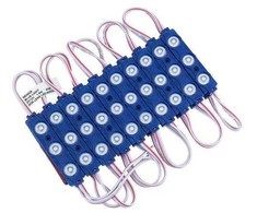 1,5W LED Modulis 3SMD 2835 OPTONICA, šviesos sp.- mėlyna