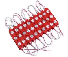 1,5W LED Modulis 3SMD 2835 OPTONICA, šviesos sp.- raudona