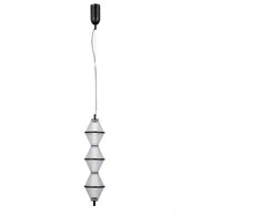 Lubinis šviestuvas 15W LED pakabinamas šviestuvas FUENTE, juodos sp./skaidrus, 3000K