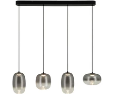 15W LED pakabinamas šviestuvas, juodos/pilkos sp., 3000K, 2614