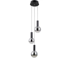 15W LED pakabinamas šviestuvas STRELA, juodos/pilkos sp., 3000K