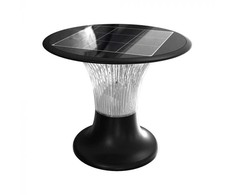 V-tac 15W LED pastatomas lauko šviestuvas su saulės baterija ir judesio davikliu, juodas, 4000/6000K, IP65