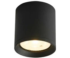 15W LED paviršinis fasado šviestuvas CERVIA 4K, juodas, 4000K