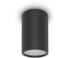 15W LED paviršinis fasado šviestuvas RIMA 3K, juodas, 3000K