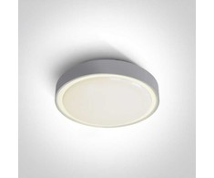 15W LED plafonas su avariniu moduliu, pilkas, 3000K, 67280ANE/G/W