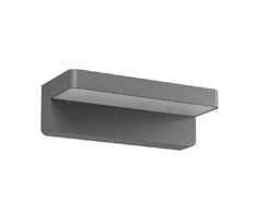 Sieninis šviestuvas 15W LED sieninis lauko šviestuvas KANT, tamsiai pilkas, 2700/3000K, IP65, 91026