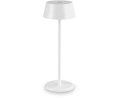 Ideal Lux 1,5W LED stalo šviestuvas PURE, baltas, 3000K, dimeriuojamas, IP54, 311685
