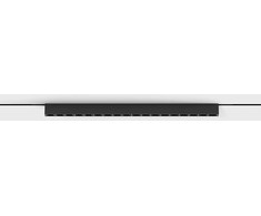 15W LED šviestuvas COMFORT OUT 292 į magnetinę sistemą PICO_LINE, juodas, 3000K, 30°, dimeriuojamas