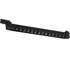 15W LED šviestuvas į 3 fazių bėgelius, juodas, 2700/3000/4000K, S244