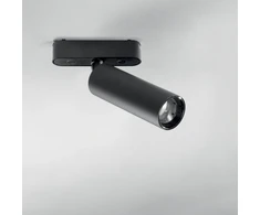 15W LED šviestuvas, montuojamas į BERNINI sistemą, juodas, CCT