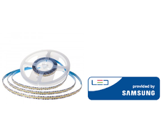 V-tac 15W/m LED juosta, 24V, 240 LED/m, 4000K, IP20, 10 metrų ritė