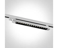 15X1W LED linijinis bėgelio šviestuvas, baltas, 3000K, 65024TA/W/W