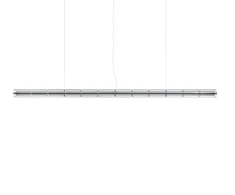 165W LED pakabinamas šviestuvas LUCE CILINDRICA S3, skaidrus, 2700K, dimeriuojamas