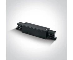 3 fazių bėgelio sujungimas, juodas, 41010A/B