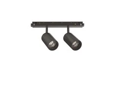 Pakabinamas šviestuvas Ideal Lux Dvigubas Magnetinis šviestuvas Montuojamas Į Bėgelį Ego Track Double 16W 3000K Bk