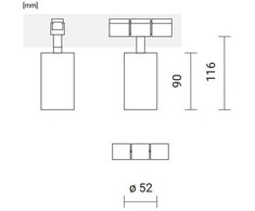 16W LED akcentinis šviestuvas į magnetines sistemas INSIGHT R, baltas, 3000K