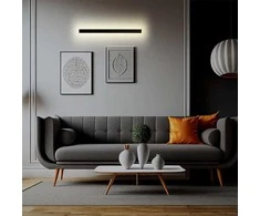 V-tac 16W LED linijinis sieninis šviestuvas, antracito sp., 4000K