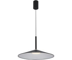 16W LED pakabinamas šviestuvas SARDENA, juodas, 3000/4000/6000K