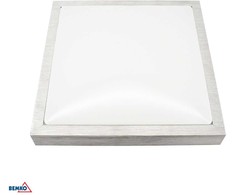 Bemko 16W LED paviršinė panelė TOFIR, aliuminio sp., 4000K, IP40
