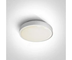 16W LED plafonas, baltas, 3000K, 67280N/W/W