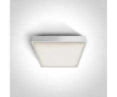 16W LED plafonas, baltas, 3000K, 67282N/W/W