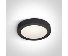 Lubinis šviestuvas 16W LED plafonas, juodas, 4000K, 62115F/B/C