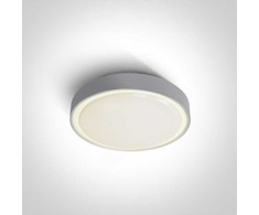 16W LED plafonas, pilkas, 3000K, 67280N/G/W