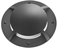 Sieninis šviestuvas 16W LED sieninis fasado šviestuvas laiptų apšvietimui GROUND, antracito sp., CCT, IP65