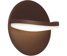 16W LED sieninis fasado šviestuvas LETTY, rudas, 3000K, 4309401